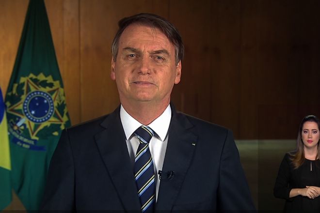 Bolsonaro destaca MP para abertura de negócios em pronunciamento