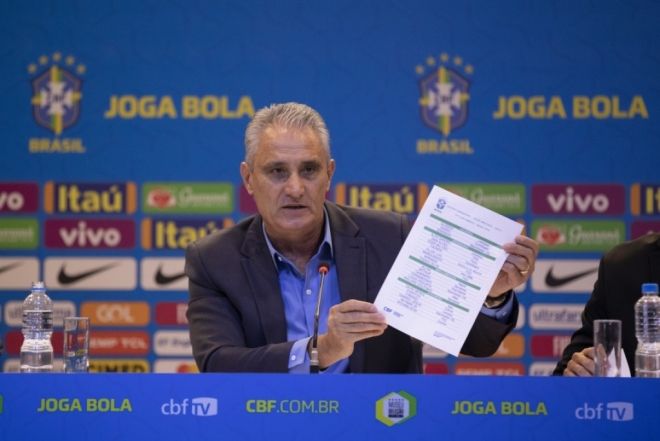 Tite convoca jogadores para Copa América no Brasil com Neymar e David Neres