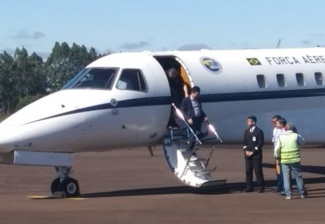 Sérgio Moro pousa em Dourados e vai à reunião no Paraguai