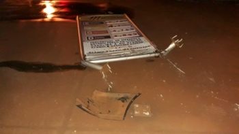 Motorista embriagado causa acidente de trânsito durante a madrugada