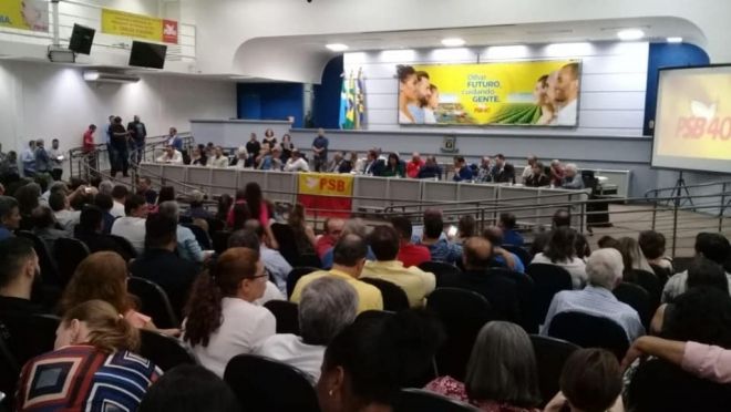 Ricardo Ayache é empossado presidente regional do PSB 