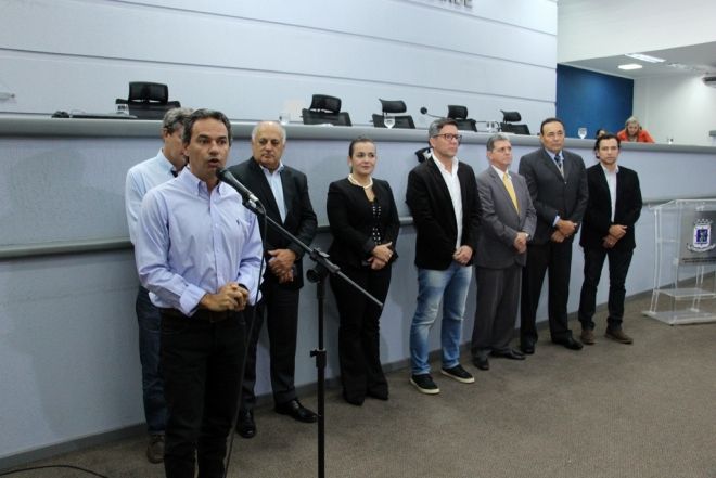 Marquinhos Trad assina lançamento do pacote de obras de R$ 31,4 milhões 