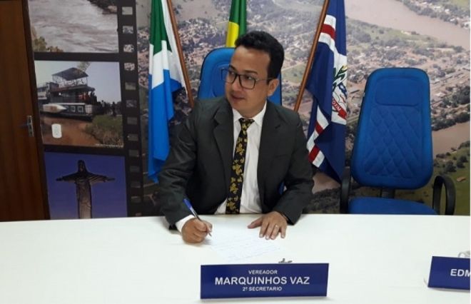 Vereador Marquinhos Vaz de Coxim quer o fim da concessão da Prefeitura com a Sanesul
