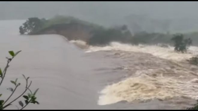 Barragem do Quati na Bahia teve rompimento parcial após chuvas