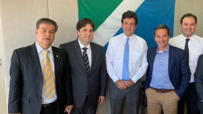 Marquinhos cumpre agenda em Brasília em busca de recursos para a saúde