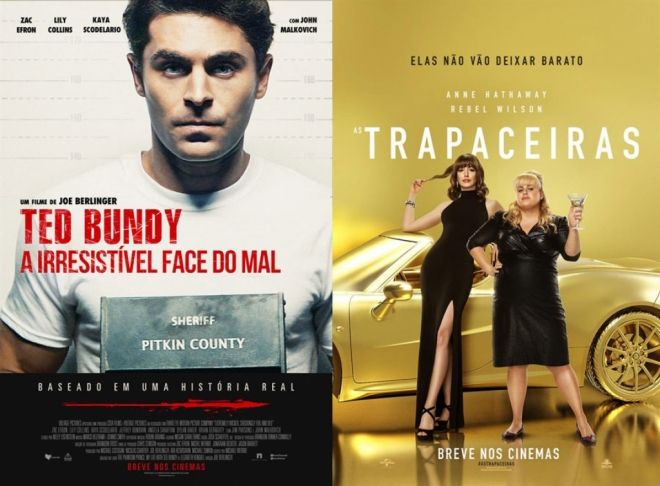 Cinema têm Ted Bundy e As Trapaceiras em cartaz