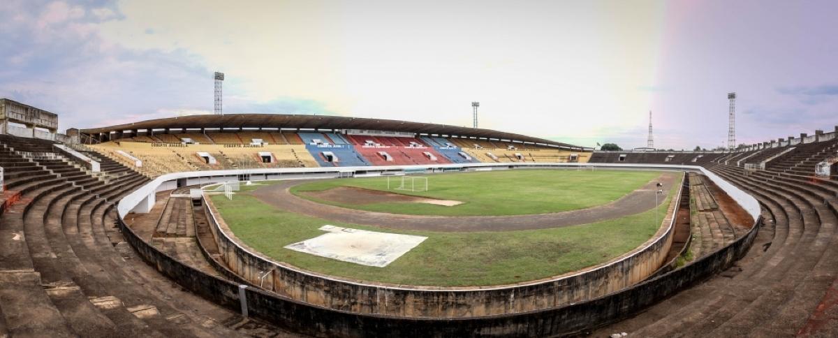 Foto ilustrativa do morenão, estádio Pedro Pedrossian