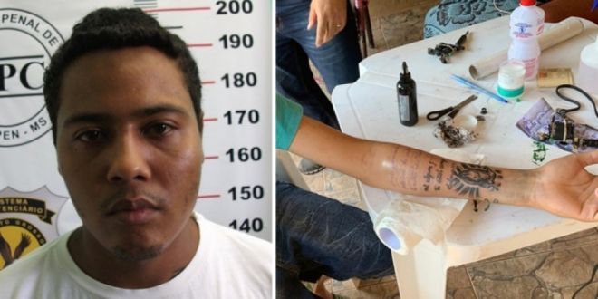 Tatuador deixa cliente na mão ao ser preso