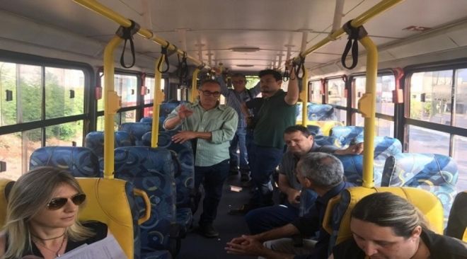 Prefeito articula melhorias no transporte de Ladário e Corumbá