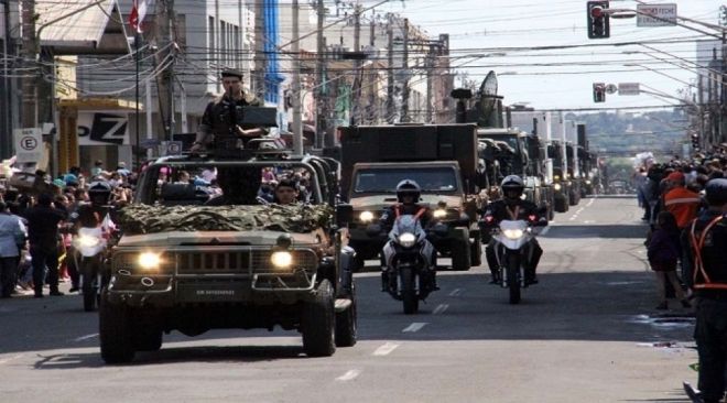 7 de Setembro conta com o tradicional desfile Cívico-Militar 