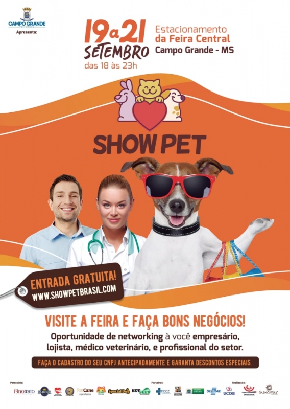 Feira “Show Pet Brasil” traz oportunidades de negócio para Campo Grande MS