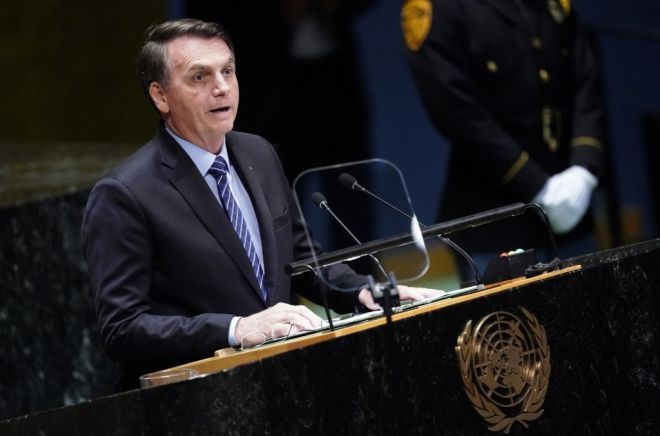 Em discurso na ONU, Bolsonaro fala da proteção amazônica 