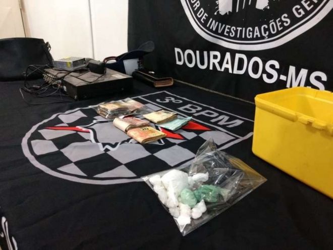 Em Dourados, ação cumpre mandados contra o tráfico de drogas 