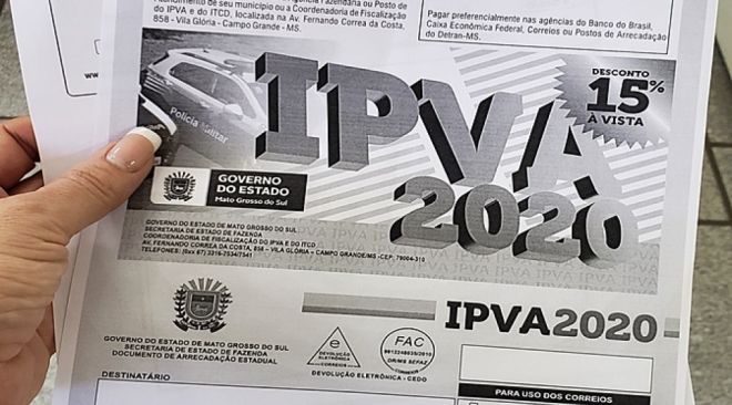 O IPVA é a segunda fonte de arrecadação tributária do Governo do Estado