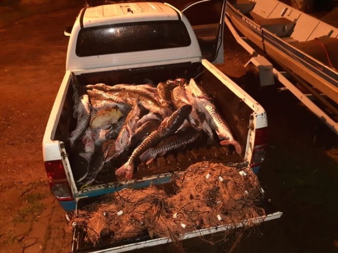Pescadores são multados em R$ 4,5 mil 