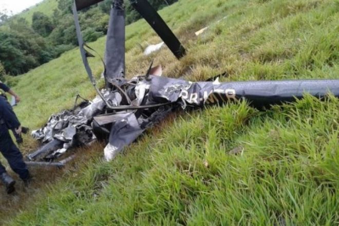 Brasileiro morre em queda de helicóptero na Fronteira