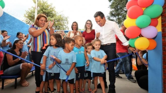 Marquinhos Trad inaugura três novas escolas de tempo integral