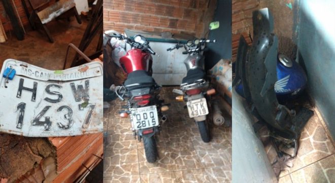 Receptador é preso escondido dentro de banheiro