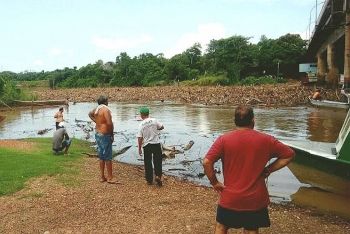 Desmatamento pode ter obstruído Rio Miranda