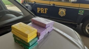 PRF apreende 14,6 Kg de cocaína