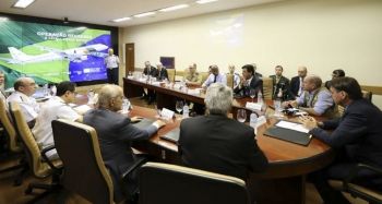 Ministros conhecem visitam quarentena dos brasileiros 