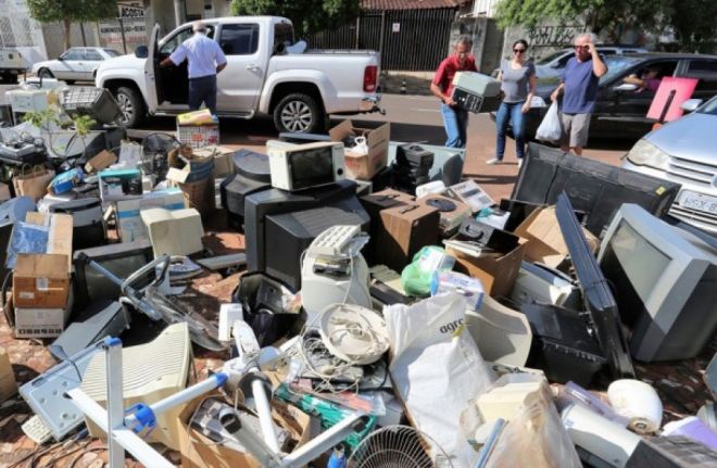 Capital recebe ação para descarte de resíduos eletroeletrônicos
