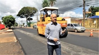 Obras na Avenida Bandeirantes já estão 80% concluídas