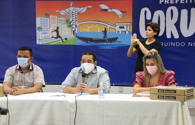 Prefeito e secretário de Corumbá explicam calendário letivo após pandemia