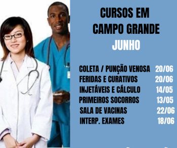 AUXILIAR DE LABORATÓRIO, CUIDADOR DE IDOSOS ENTRE OUTROS EM JUNHO