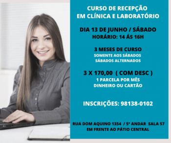 AUXILIAR DE LABORATÓRIO, CUIDADOR DE IDOSOS ENTRE OUTROS EM JUNHO