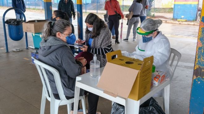 Equipes da Vigilância realizam blitz em terminais da Capital