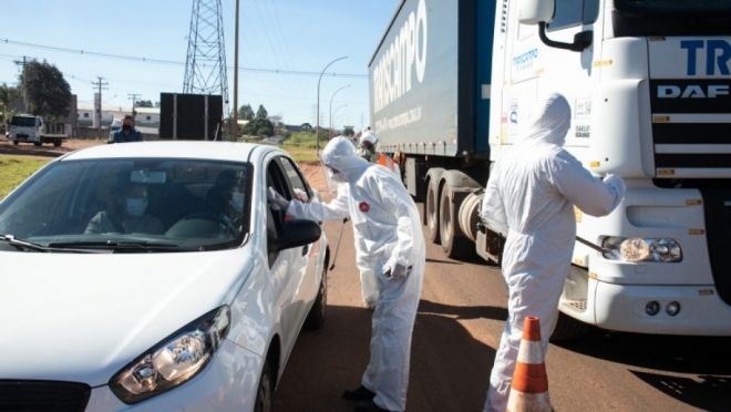 Mais de 21 mil pessoas foram abordadas nas barreiras sanitárias 