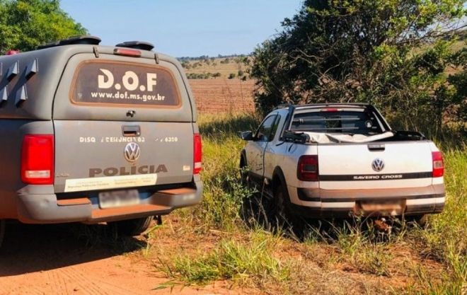 Veículo furtado no Paraná foi recuperado pelo DOF