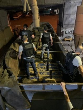 Polícia  Federal apreende mais de 11 toneladas de maconha 