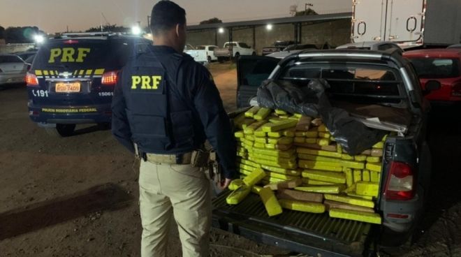 Polícia apreende 740 kg de maconha em Campo Grande