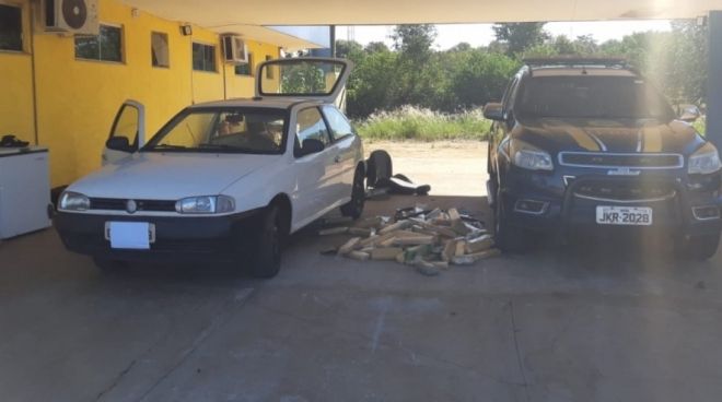 PRF apreende 112 Kg de maconha e skunk