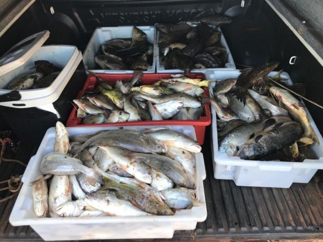 Seis pescadores são autuados em R$ 8 mil  