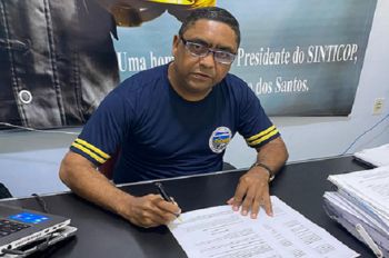 Walter Vieira dos Santos - pres. do SINTICOP-MS