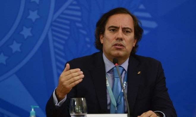 Presidente do banco, Pedro Guimarães