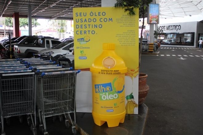 Consumidor pode descartar óleo de cozinha usado em 11 pontos de Campo Grande
