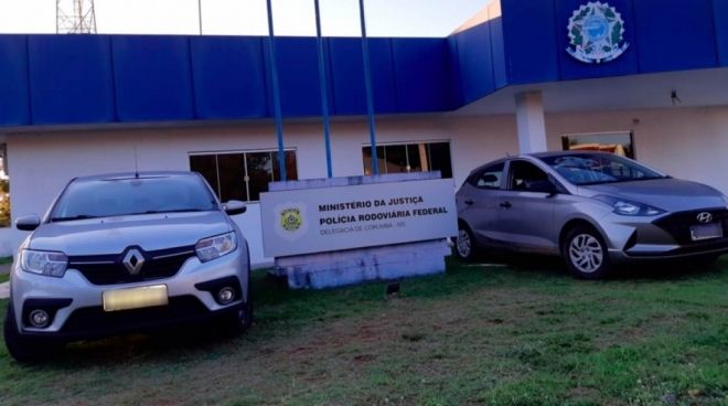  PRF recupera três veículos em Corumbá