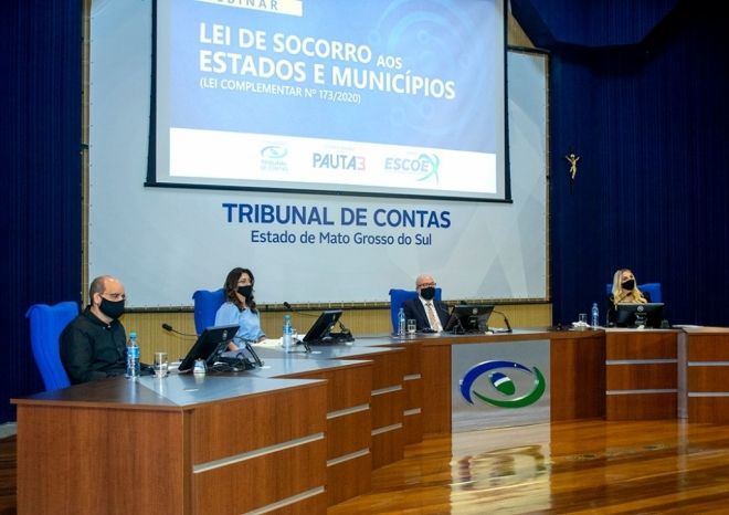 TCE-MS promove debate sobre Lei de socorro a Estados e Municípios