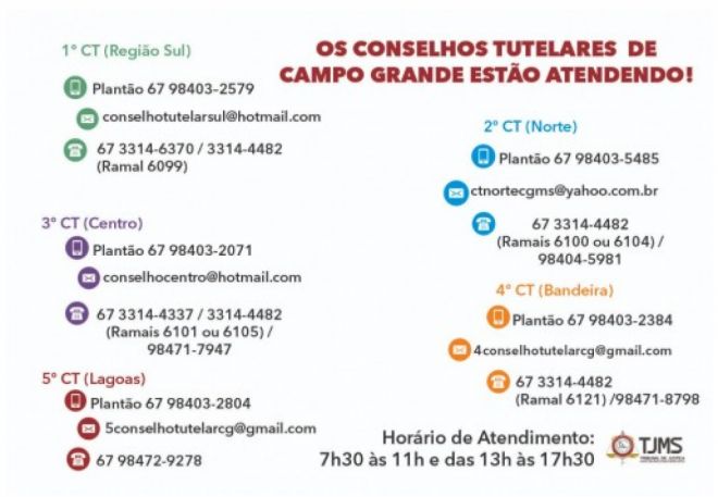 Crianças e adolescentes vítimas de violência devem ligar para o Conselho Tutelar