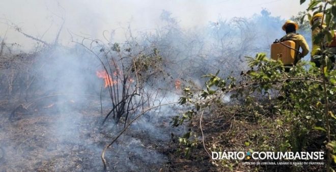 Incêndio no Pantanal pode amenizar no sábado 