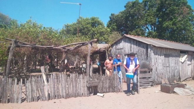 Moradores do Pantanal Paiaguás são imunizados contra gripe 