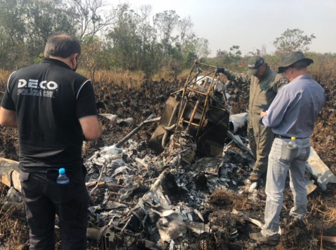 Dracco esclarece queda de helicóptero em Iguatemi