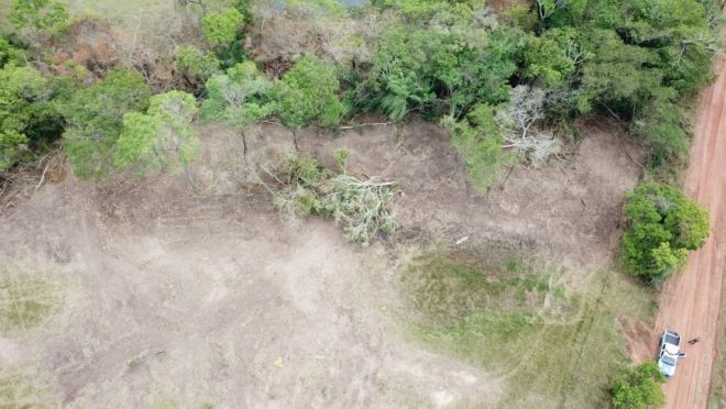 Produtor rural é multado em R$ 5 mil por desmatamento 
