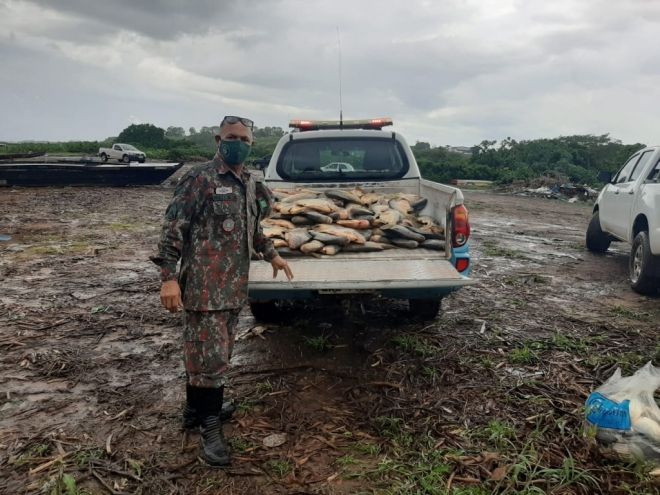 Pescadores são presos no rio Paraguai 