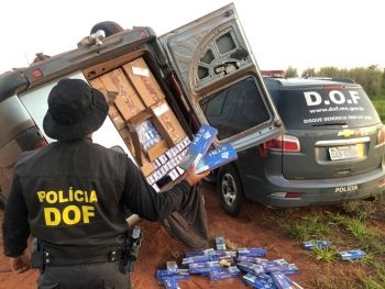 Em três dias, DOF apreende mais de R$ 1,7 milhão em contrabando 