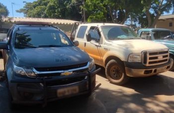 DOF apreende camionete adulterada 